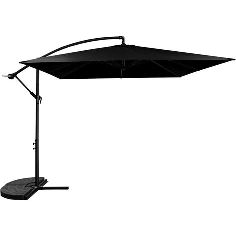 Aga Ombrellone da giardino MR2048 250 cm Nero