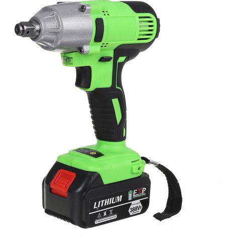 Clé dynamométrique électrique sans balais 388Vf, perceuse sans fil pour batterie Makita 18 V (1/5)