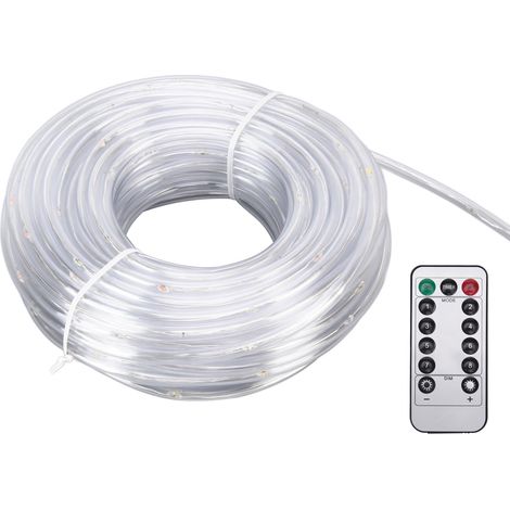 Guirlande lumineuse LED multicolore pour extérieur, alimentée par USB et télécommandée, idéale pour décorer votre jardin ou votre maison à Noël. Décoration lumineuse de Noël. (1/5)