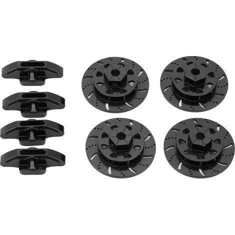 Disque de frein métallique haute performance pour RC 1/10, compatible Axial RBX10, pièce de rechange en aluminium durable. (1/5)