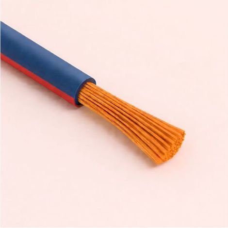 Câble Fil Unipolaire H05V-K sec. 0,35 mmq Bleu/Rouge