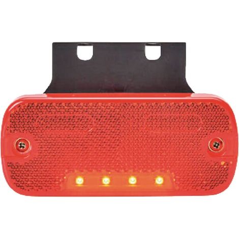 Luz de posición LED rectangular, 12/24V con cable Kramp LA30102 (1/5)