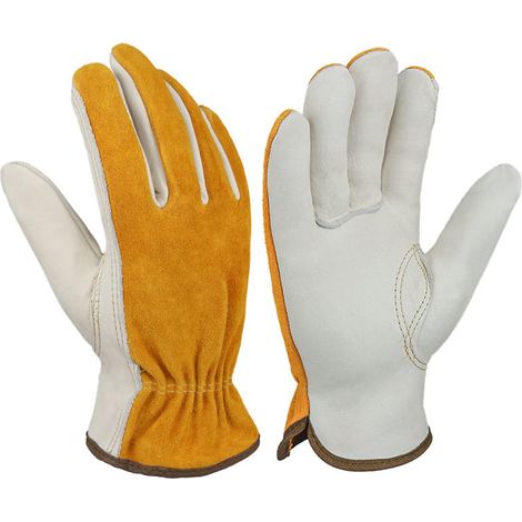 1 paire de gants de protection de jardinage (taille : M.18CM) gants de protection pour travaux de soudage, anti-perforation et résistants à l'usure (1/5)
