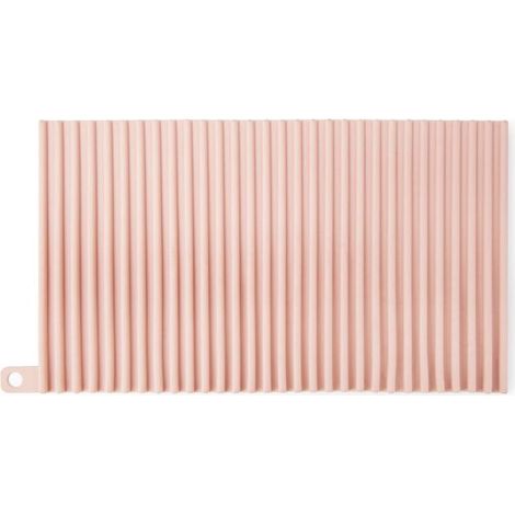 Tabla de lavar suave antideslizante,tabla de lavar pequeña para tabla de lavar plegable,tabla de lavar plegable,rosa (1/4)