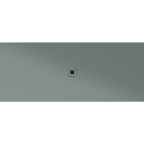 Receveur de douche rectangulaire en céramique 170x70x2cm, agave mat