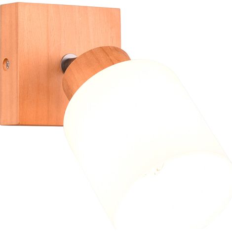 Applique da Interno Attacco E14 in Legno naturale Naturale (1/5)