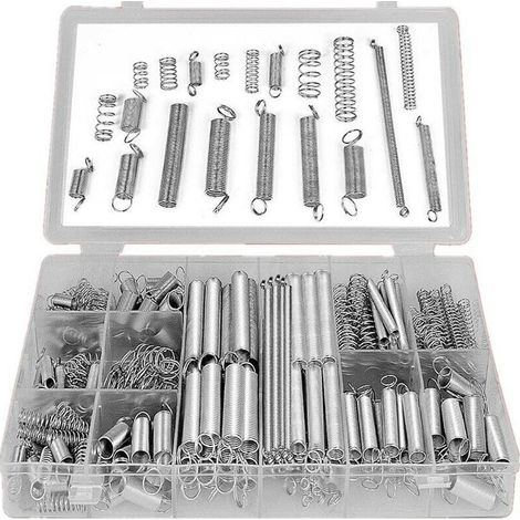 Ressorts de Traction et Compression Coffret Assortiment Ressorts - 200 Pièces (1/5)