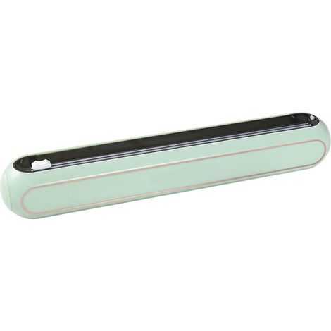 Couteau à papier aluminium, distributeur de feuilles d'aluminium et de pain de mie avec lame coulissante, distributeur de papier aluminium, rangement magnétique de cuisine pour feuilles de cuisson en 