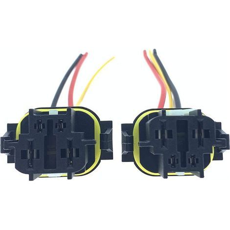 Compatible avec la prise de ventilateur électrique BMW 17429618239 pour les séries 3, 5 et 7 (E90, E60, E66, F18, F20, X5 et X6) -- JB1899-4P
