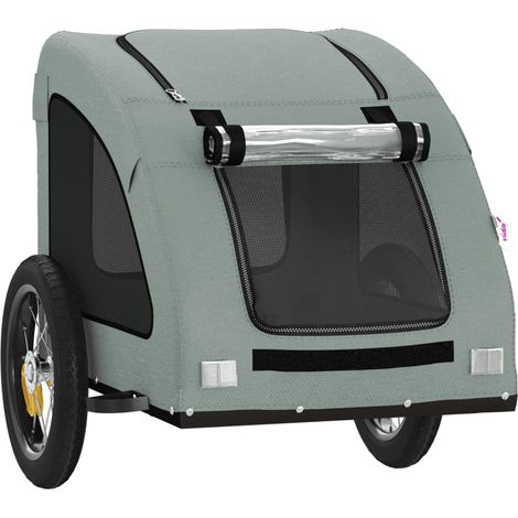 Rimorchio/carrello per animali domestici grigio 020044208