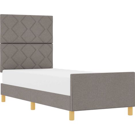 Maison Exclusive - Struttura del letto con testiera Talpa 80 x 200 cm Tessuto