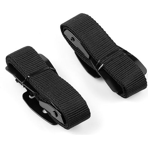 2 correas antivuelco, de metal resistente, de nailon ajustable de 95 cm, para muebles y televisores. (1/5)