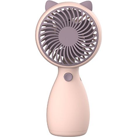 Ventilateur portatif, petit ventilateur portable, ventilateur à main rechargeable USB, ventilateur personnel fonctionnant sur batterie (1/5)