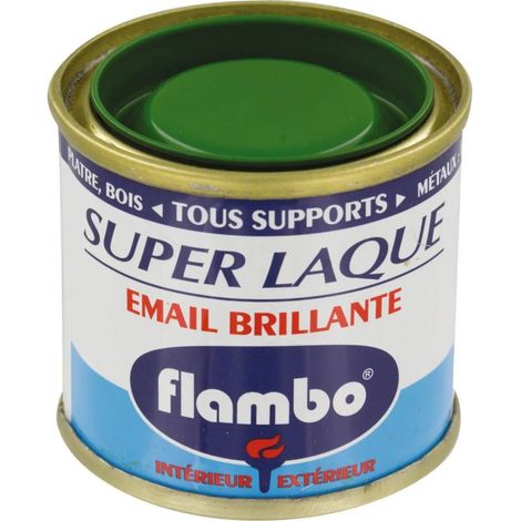 Flambo laca 50ml verde oscuro.