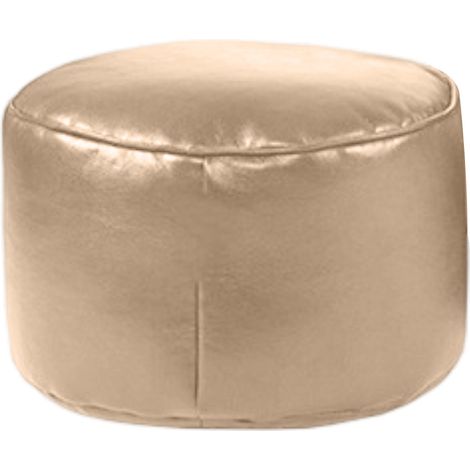 Housse de canapé-pouf Arc en cuir PU pour chambre, salon, réception ou bureau (1/5)