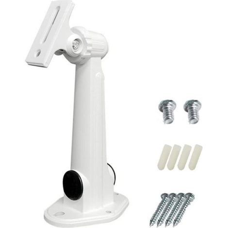 Support Camera - Aluminium 360 Degres Rotation - Inclinaison 90 Degres - Pour Surveillance Interieure Exterieure - 1 Piece (1/5)
