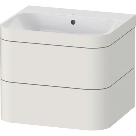 Duravit Happy D.2 Plus c-bonded Set suspendu, 575x490mm, 2