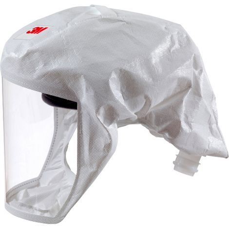 3M  S-133L1 Einwegleichthaube EN 12941, EN 166   Weiß