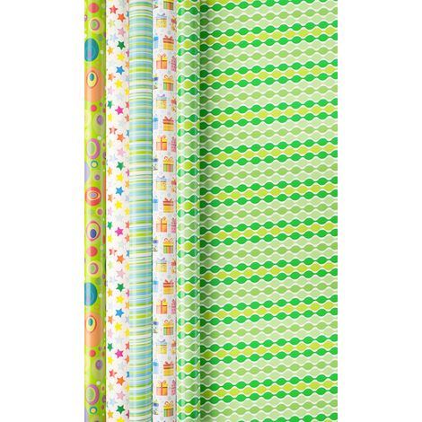 Duni Geschenkpapier Green Dreams 2 x 0,7 m (1/2)