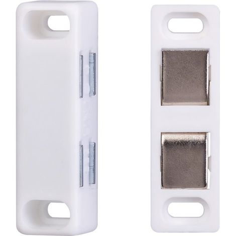 Aimant de placard Unic 4 kg blanc (1/2)