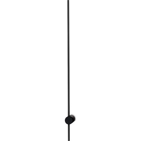 Ideal Lux Applique moderna Essence 1 luce LED integrato nero metallo