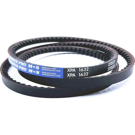 Courroie trapézoidale crantée Optibelt Super X Power XPA1632 Lw