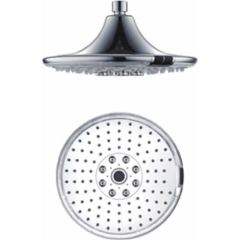 Sined Led 3 Soffione a Pioggia Rotondo Da 24 Cm Con Led e 3 Funzioni Del Getto Grigio (1/5)