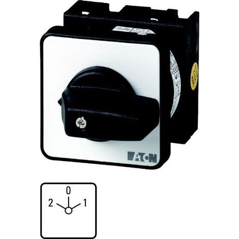 Inverseurs de marche Contacts: 6 20 A,à accrochage encastré 000012274 EATON T0-3-123/E