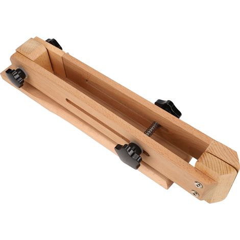 Support de couture à main réglable en cuir, étau inclinable avec tige extensible, chevalet de sellier pour travaux manuels DIY (1/5)