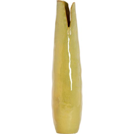 Keramikvase Olivgrün Braun Light & Living