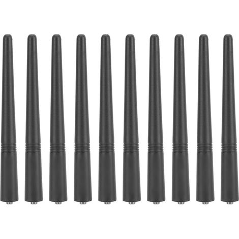 10 Pièces Antenne VHF Longue Haute Fréquence pour Motorola GP68 GP338 EX600 Accessoire Radio (1/5)