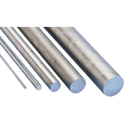 Tige 6026-T9 (Alliage d'aluminum), diam. 1 1/2pouce, L 24pouce ( Prix pour 1 )