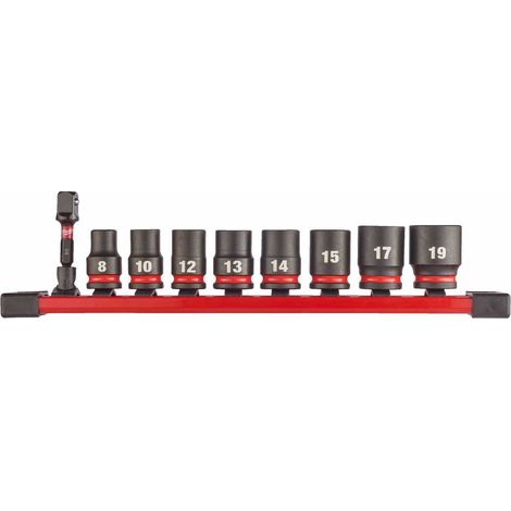 Milwaukee Schlagadapter-Set 3/8" Stahl 9-teilig (1/5)