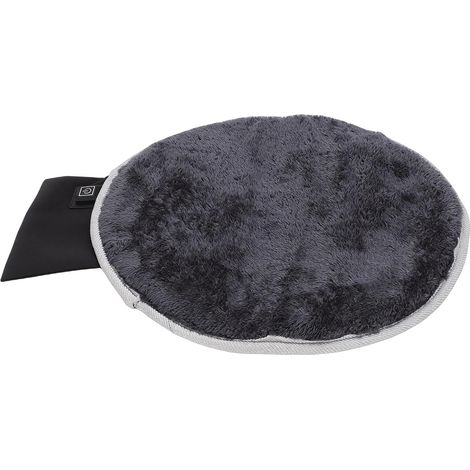 Coussin Chauffant USB pour Animaux de Compagnie, Tapis Chaud électrique en Flanelle, 13,8x13,8 Pouces, avec Cordon Pliable, pour Chats, Chiens, Voyage, Usage Domestique (1/5)