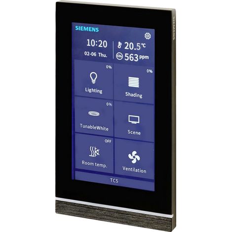 Touchpanel Siemens tc5 up 205 22 horizontale vertikale Installation
