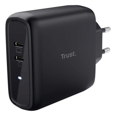 Trust Maxo Universal Negro Corriente alterna Carga rápida Interior