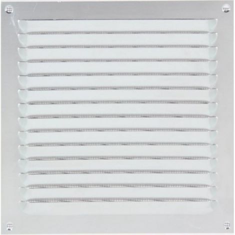 Renson Lamellenrost 436 weiße Aluminium 150x150mm