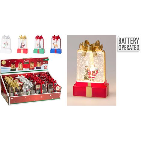 Scatola regalo con decorazione natalizia 7,5 x 4,5 x 12,5 cm PERAGA CHRISTMAS