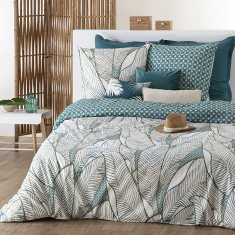 Parure de lit Moana bleu 240x220 Atmosphera (1/2)