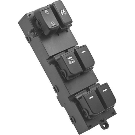 93570-2T000 Interrupteur à bouton-poussoir de régulateur de vitre de voiture, convient aux Kia Optima 2011-2013, commande la montée et la descente de la vitre électrique, interrupteur principal côté c