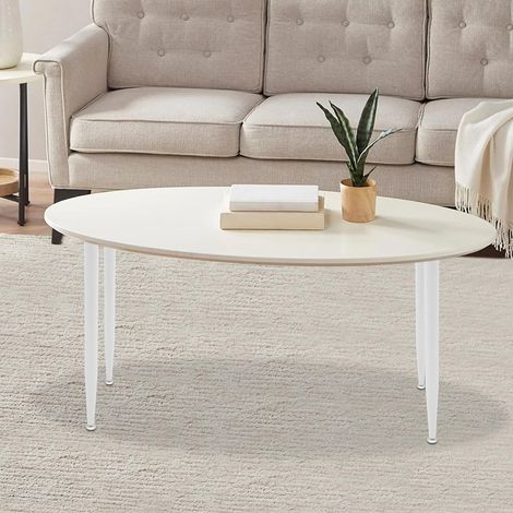 4er Set Möbelbeine 55cm Haarnadel Tischbeine Höhenverstellbare Möbelfüße ideal für Schränke, Tische und DIY-Projekte (Weiß) (1/5)