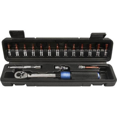 Drehmomentschlüssel 1/4" und 3/8" (5-30 Nm, 10-60 Nm) – Fahrrad-, Motorrad- und Autoreparatur