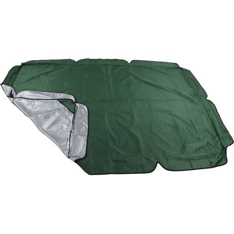 Housse de balançoire extérieure imperméable, protection UV pour chaise de jardin, vert foncé