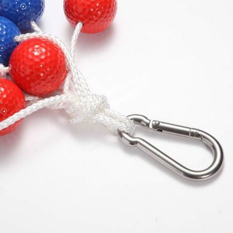 M6 Mousqueton Inox, 20 PCS, Mousqueton de Fixation Charges Lourdes, Capacité 120 kg (1/5)
