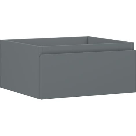 Mexen Orio meuble sous-lavabo 50 cm, 1 tiroir, graphite mat- 91A10-05023-1-BF66 (1/3)