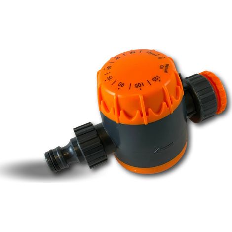 Minuteur mécanique programmable arrosage 1 sortie Version simple 0 à 120 mn - Quantité x 1 - Minuteur 1 sortie (1/5)