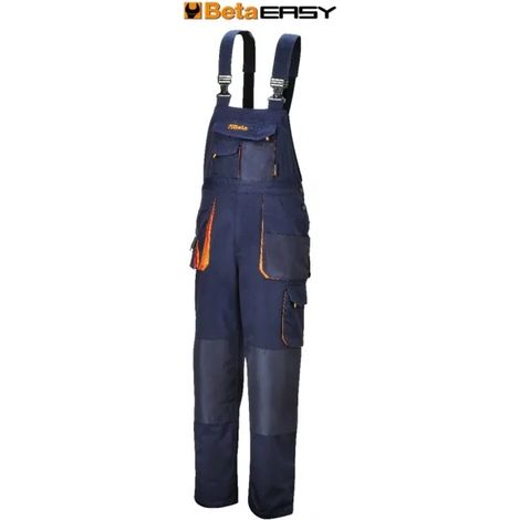 Salopette de travail fortlan Easy Twill bleu taille XXXXL