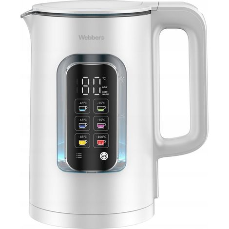 Bouilloire 1,5 l avec contrôle de température et affichage LED (1/5)