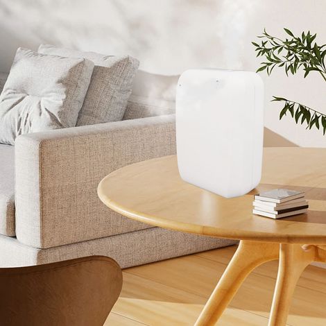 Diffuseur de parfum mural 250 ml avec application Bluetooth, pompe à vaporisation intelligente, idéal pour sauna et spa, 100-240 V, conforme aux normes européennes. (1/5)