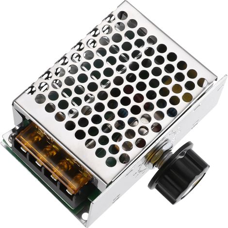 Régulateur De Tension 230 V 4000 W - Variateur Ac Pour Moteur Et Charge Résistive - Usage Domestique Et Industriel - 1 Pièce (1/5)